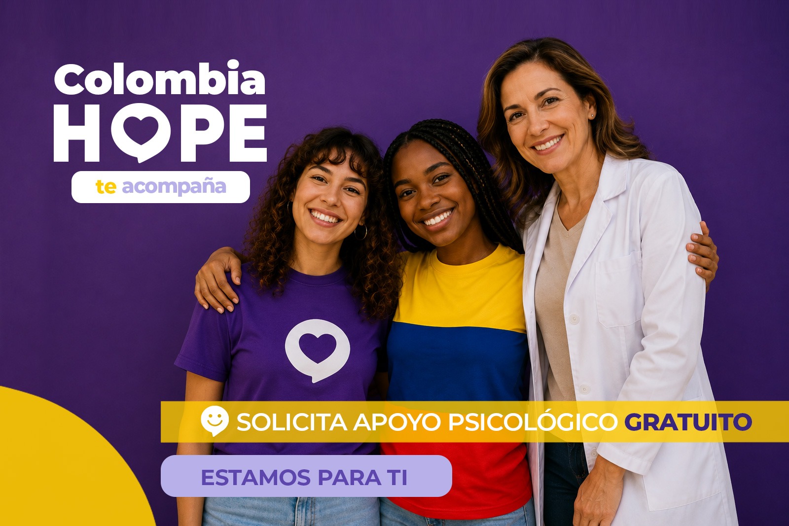 Únete a la familia HOPE Colombia